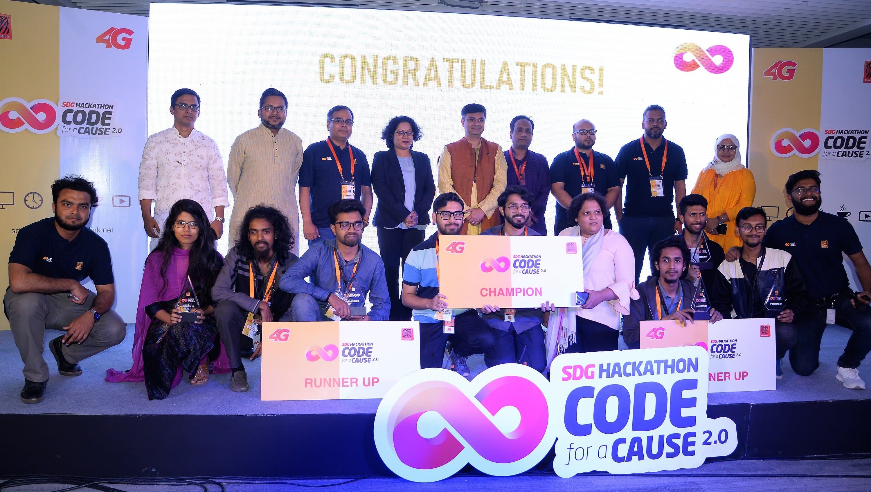 Award winning moment